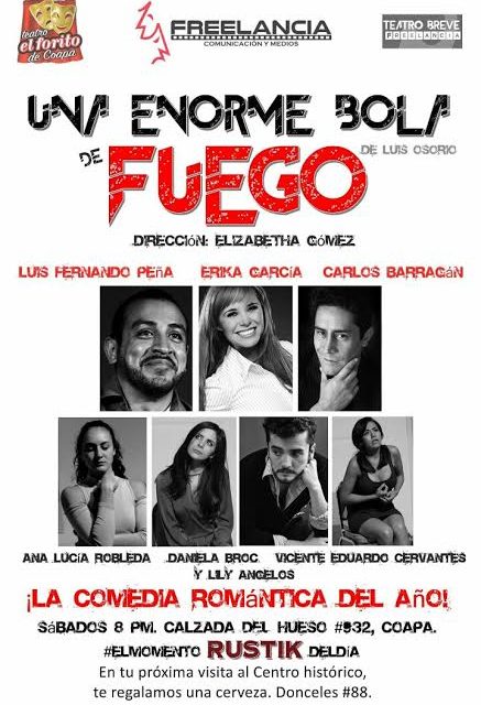 Una enorme bola de fuego y otras obras